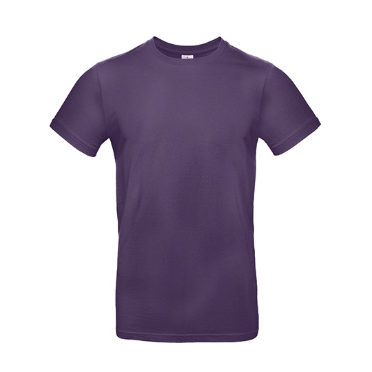 T-Shirt bawełniany z krótkim rękawem BCTU03T - Urban Purple