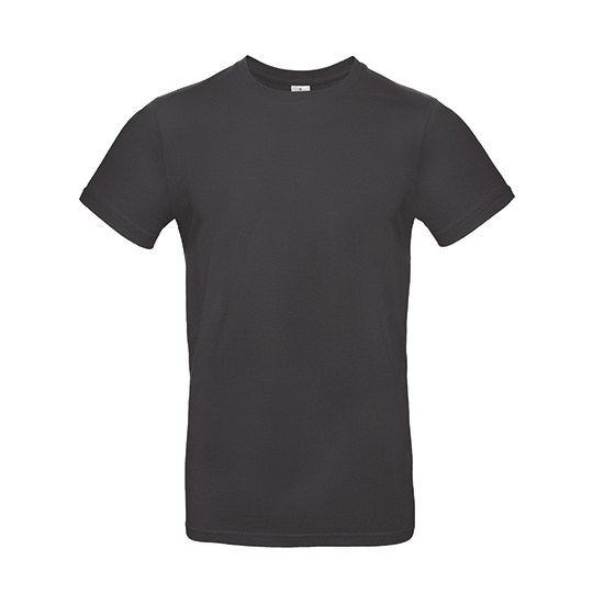 T-Shirt Klasyczny Bawelniany BCTU03T - Used Black