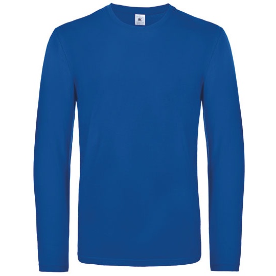 T-shirt Klasyczny Bawelniany Dlugi Rekaw BCTU07T - Royal Blue