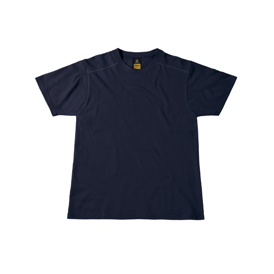 Koszulka Meska Klasyczna Bawelniana BCTUC01 - Navy