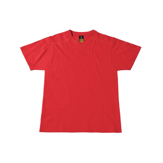 Koszulka Męska Klasyczna Bawełniana BCTUC01 - Red
