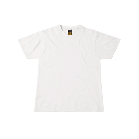 Koszulka Męska Klasyczna Bawełniana BCTUC01 - White
