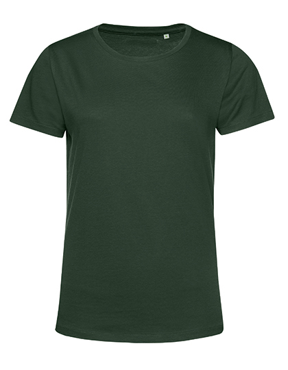 Koszulka Damska Klasyczna Bawelna Organiczna BCTW02B - Forest Green
