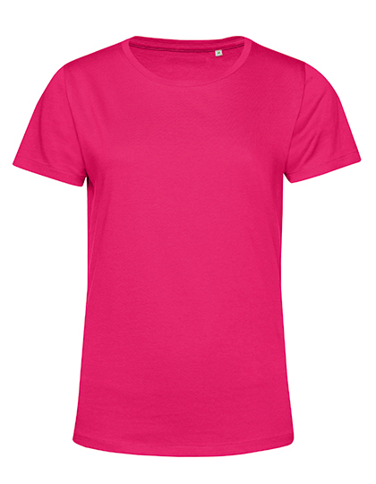 Koszulka Damska Klasyczna Bawelna Organiczna BCTW02B - Magenta Pink