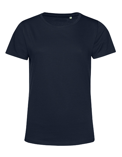 Koszulka Damska Klasyczna Bawelna Organiczna BCTW02B - Navy Blue