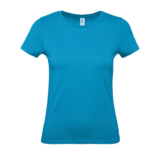 T-Shirt Damski Klasyczny Bawelniany BCTW02T - Atoll