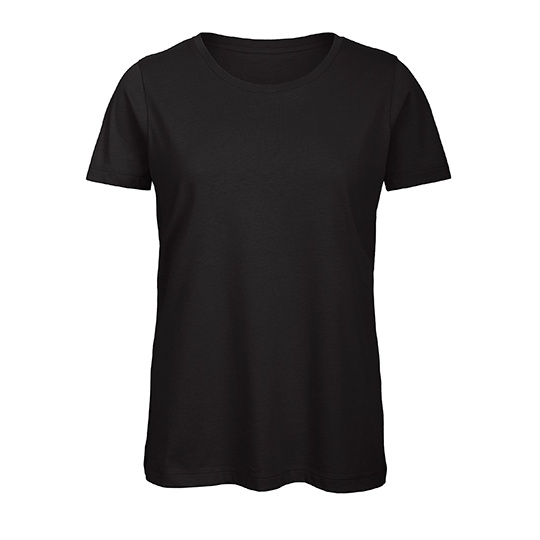 T-shirt Klasyczny Bawelna Czesana BCTW043 - Black