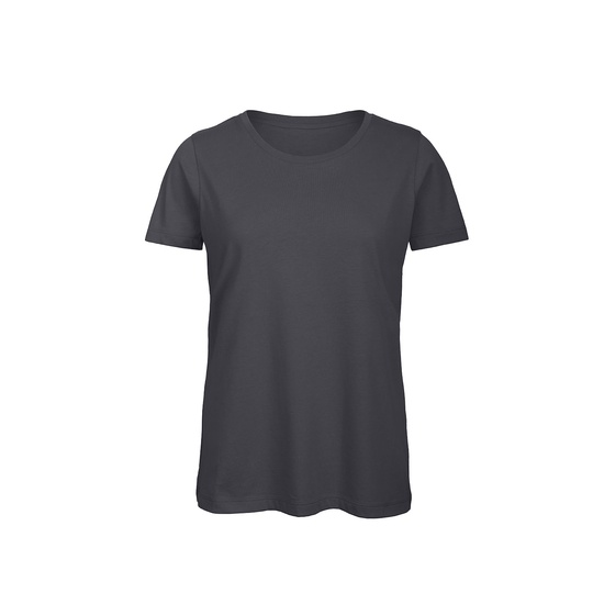 T-shirt Klasyczny Bawelna Czesana BCTW043 - Dark Grey (Solid)