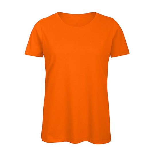 T-shirt Klasyczny Bawelna Czesana BCTW043 - Orange