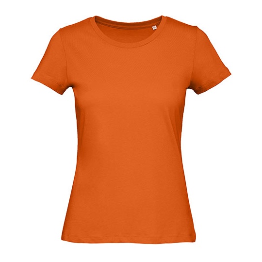 T-shirt damski klasyczny BCTW043 - Urban Orange