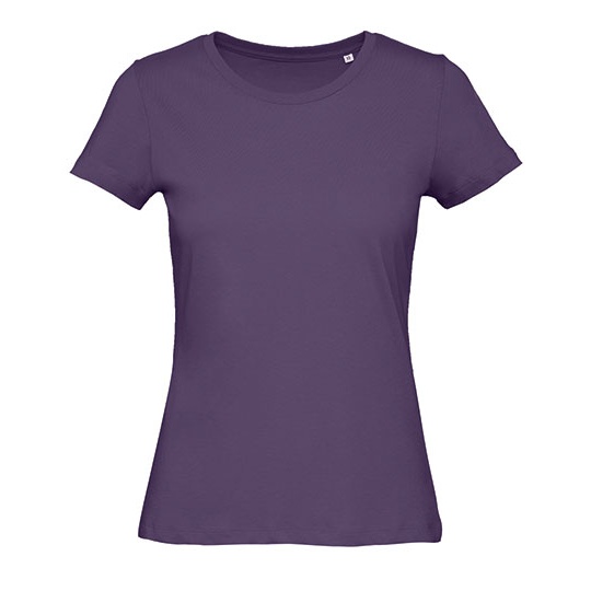 T-shirt Klasyczny Bawelna Czesana BCTW043 - Urban Purple