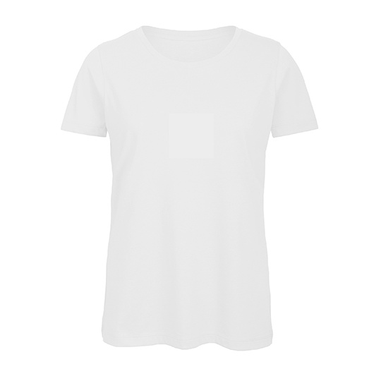 T-shirt Klasyczny Bawelna Czesana BCTW043 - White