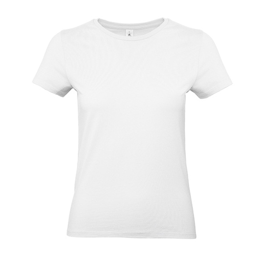 Koszulka Damska Klasyczna Bawelna Ring-Spun BCTW04T - Ash (Heather)