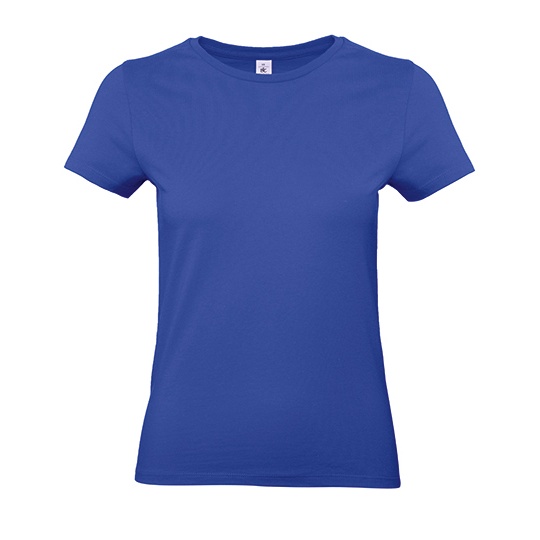 Koszulka Damska Klasyczna Bawelna Ring-Spun BCTW04T - Cobalt Blue