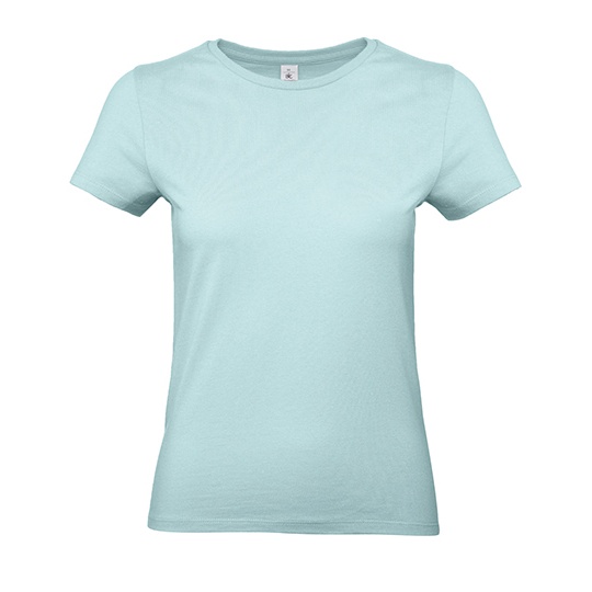 Damski T-shirt z bawełny ring-spun BCTW04T - Millennial Mint