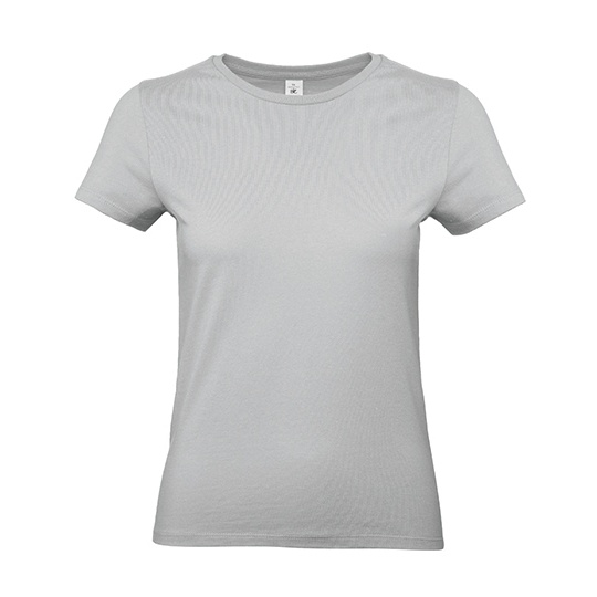 Damski T-shirt z bawełny ring-spun BCTW04T - Pacific Grey