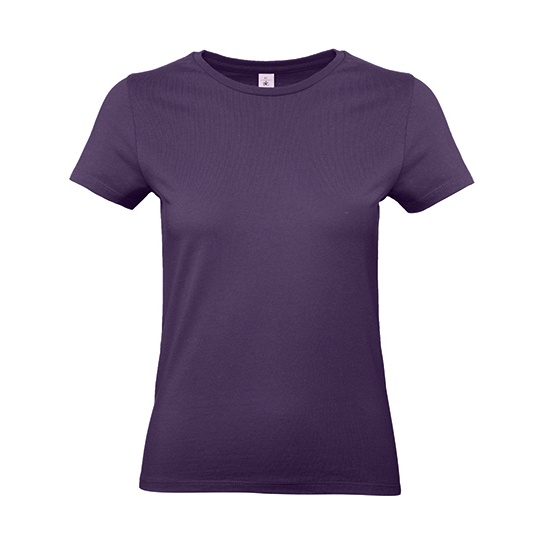 Koszulka Damska Klasyczna Bawelna Ring-Spun BCTW04T - Radiant Purple