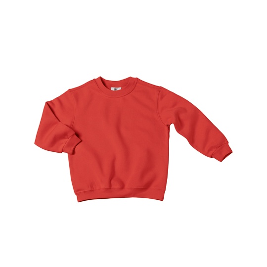 Klasyczna bluza dziecieca BCWK680 - Red