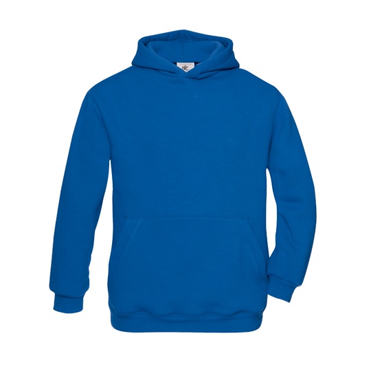 Bluza Klasyczna Czesana Bawelna Poliester Recykling BCWK681 - Royal Blue
