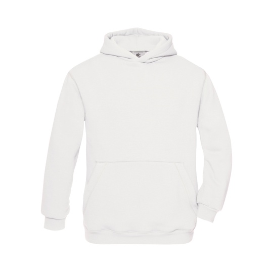 Bluza Klasyczna Czesana Bawelna Poliester Recykling BCWK681 - White