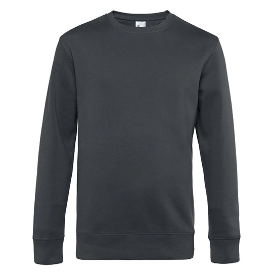 Bluza Klasyczna Bawelniana Poliestrowa BCWU01K - Asphalt