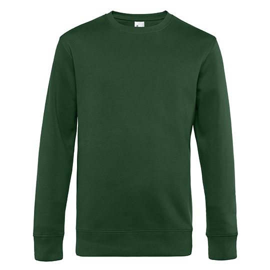 Bluza Klasyczna Bawelniana Poliestrowa BCWU01K - Bottle Green