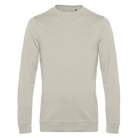 Bluza Dresowa Klasyczna Bawelna Poliester BCWU01W - Grey Fog