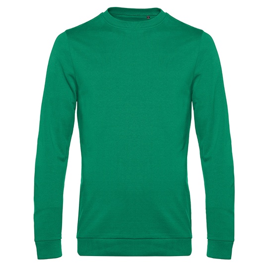Bluza Dresowa Klasyczna Bawelna Poliester BCWU01W - Kelly Green