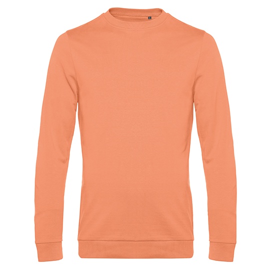 Bluza Dresowa Klasyczna Bawelna Poliester BCWU01W - Melon Orange
