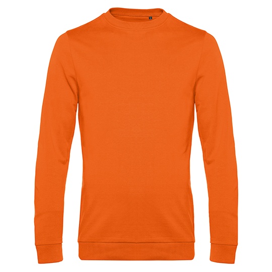Bluza Dresowa Klasyczna Bawelna Poliester BCWU01W - Pure Orange
