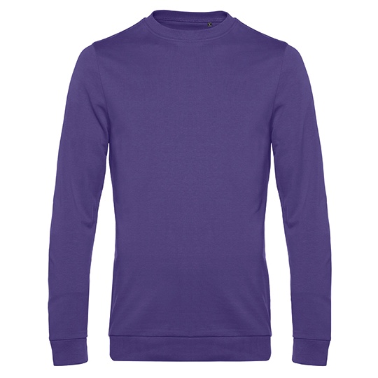 Bluza Dresowa Klasyczna Bawelna Poliester BCWU01W - Radiant Purple