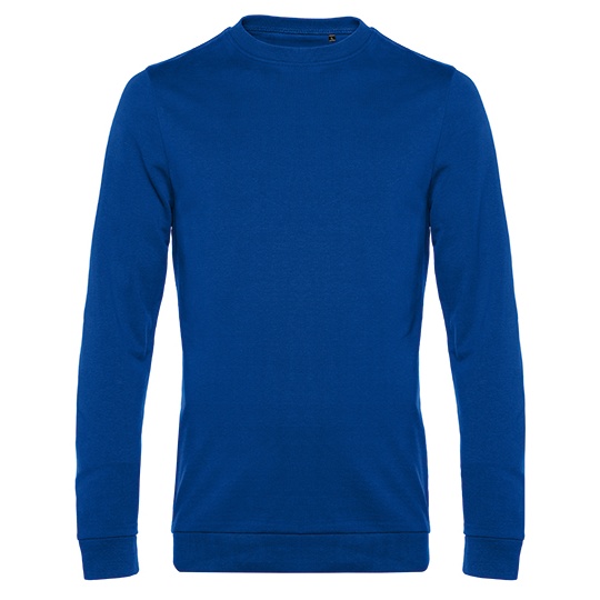 Bluza Dresowa Klasyczna Bawelna Poliester BCWU01W - Royal