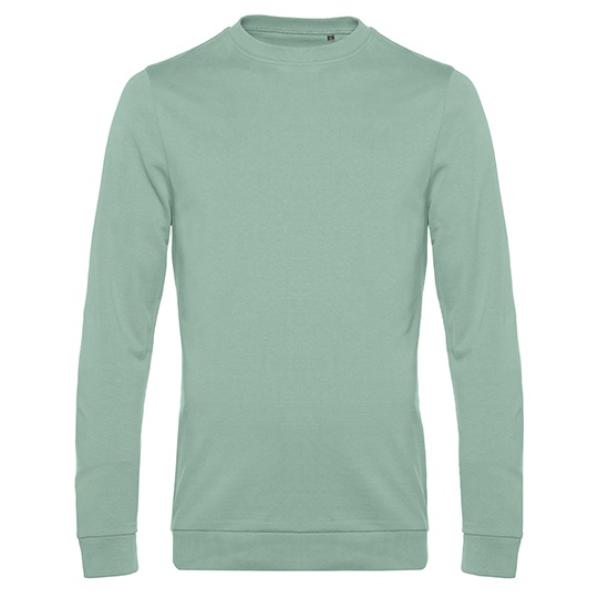 Bluza Dresowa Klasyczna Bawelna Poliester BCWU01W - Sage