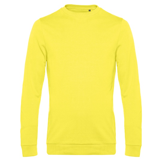 Bluza Dresowa Klasyczna Bawelna Poliester BCWU01W - Solar Yellow
