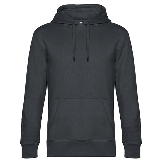 Bluza Klasyczna Bawelniana z Recyklingu BCWU02K - Asphalt