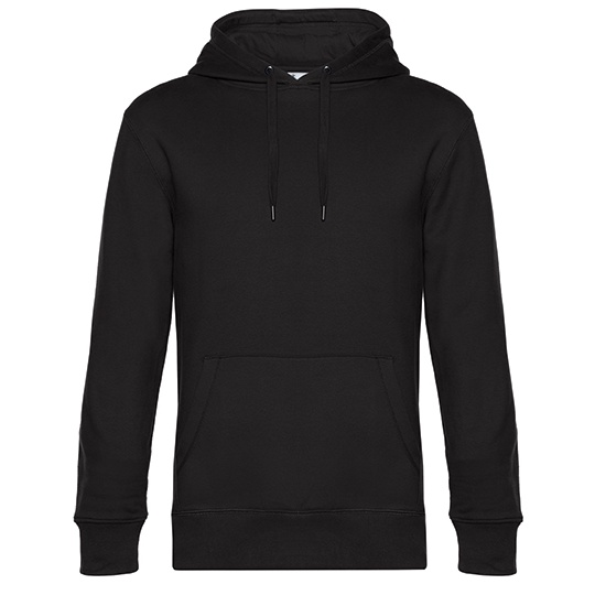 Bluza Klasyczna Bawelniana z Recyklingu BCWU02K - Black Pure