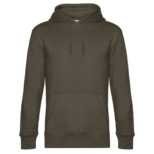 Bluza Klasyczna Bawelniana z Recyklingu BCWU02K - Khaki