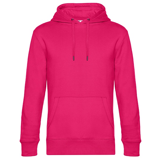 Bluza Klasyczna Bawelniana z Recyklingu BCWU02K - Magenta Pink