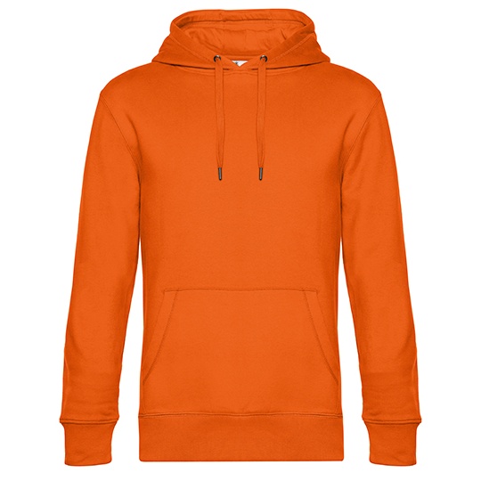 Bluza Klasyczna Bawelniana z Recyklingu BCWU02K - Pure Orange