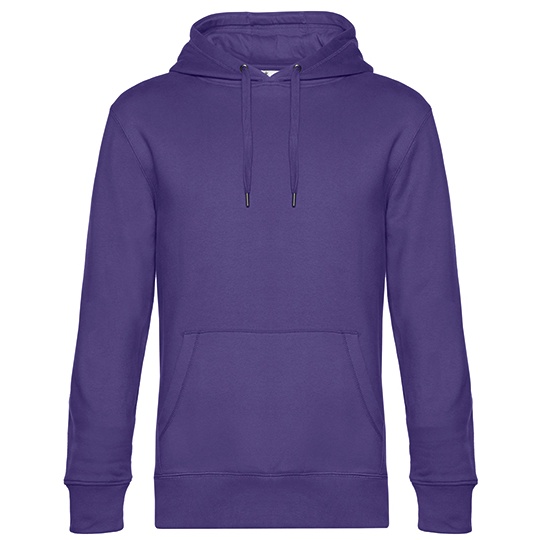 Bluza Klasyczna Bawelniana z Recyklingu BCWU02K - Radiant Purple