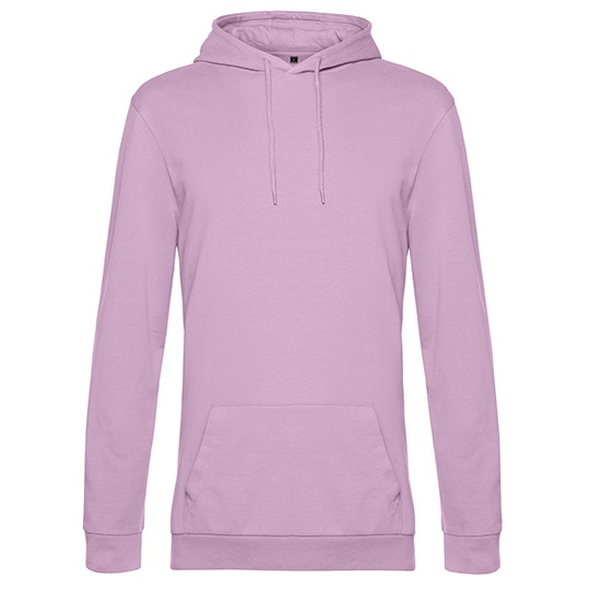 Bluza Kangurka Klasyczna Bawelniana Wstepnie Prana BCWU03W - Candy Pink