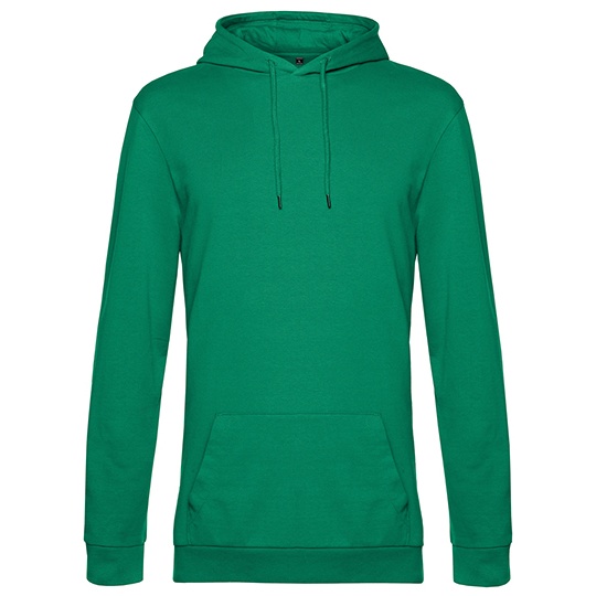 Bluza Kangurka Klasyczna Bawelniana Wstepnie Prana BCWU03W - Kelly Green
