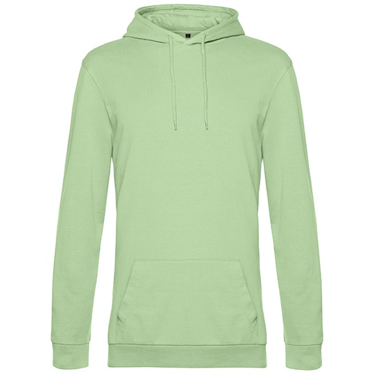 Bluza Kangurka Klasyczna Bawelniana Wstepnie Prana BCWU03W - Light Jade