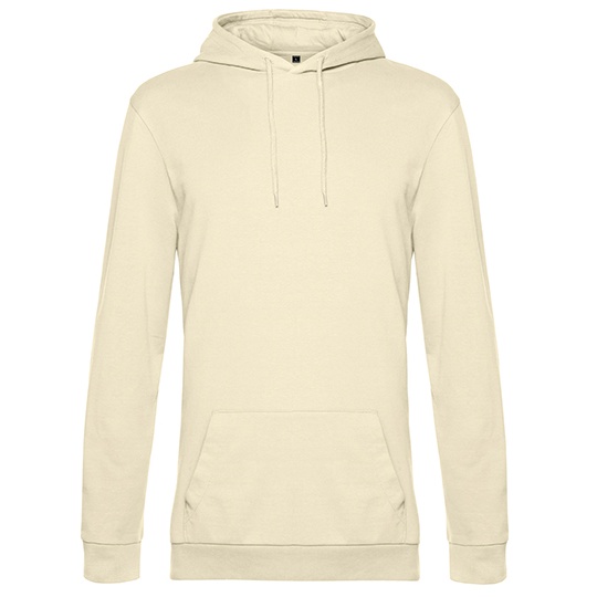 Bluza z kapturem BCWU03W - Pale Yellow