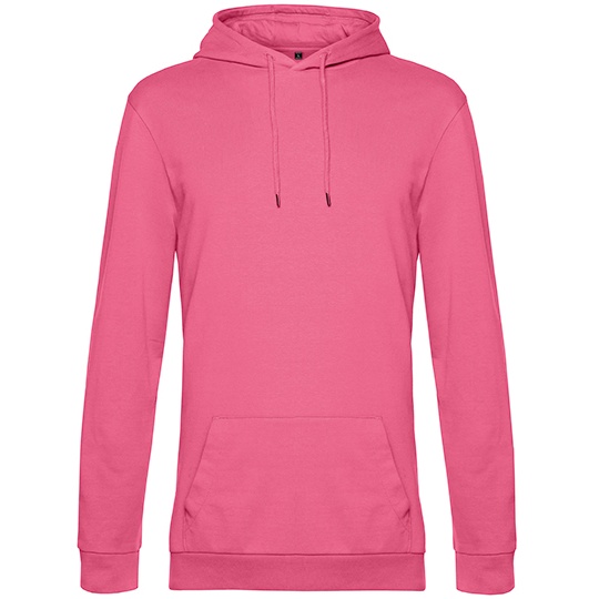 Bluza Kangurka Klasyczna Bawelniana Wstepnie Prana BCWU03W - Pink Fizz