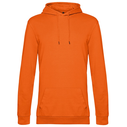 Bluza Kangurka Klasyczna Bawelniana Wstepnie Prana BCWU03W - Pure Orange