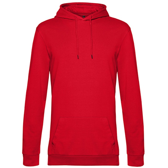 Bluza Kangurka Klasyczna Bawelniana Wstepnie Prana BCWU03W - Red