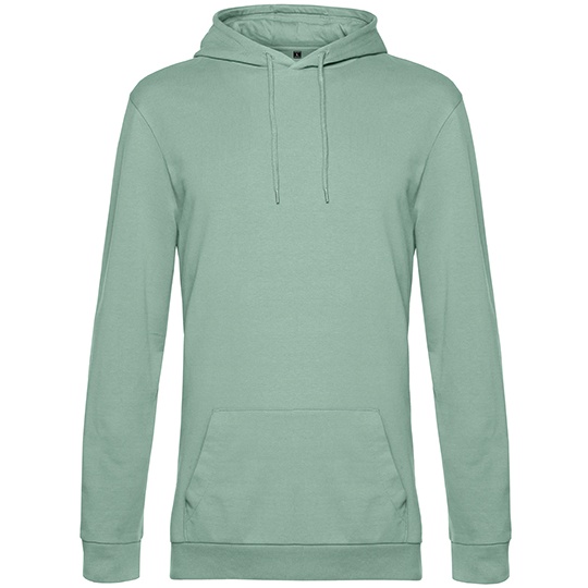 Bluza Kangurka Klasyczna Bawelniana Wstepnie Prana BCWU03W - Sage