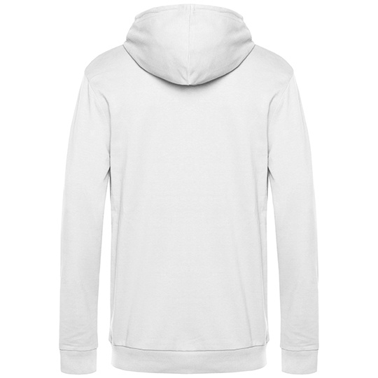 Bluza Kangurka Klasyczna Bawełniana Wstepnie Prana BCWU03W - White