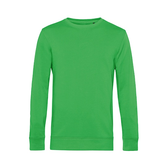 Bluza Klasyczna Bawelna Organiczna Recykling BCWU31B - Apple Green